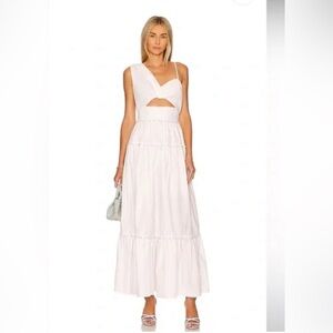 Elliatt One Shoulder White Dress